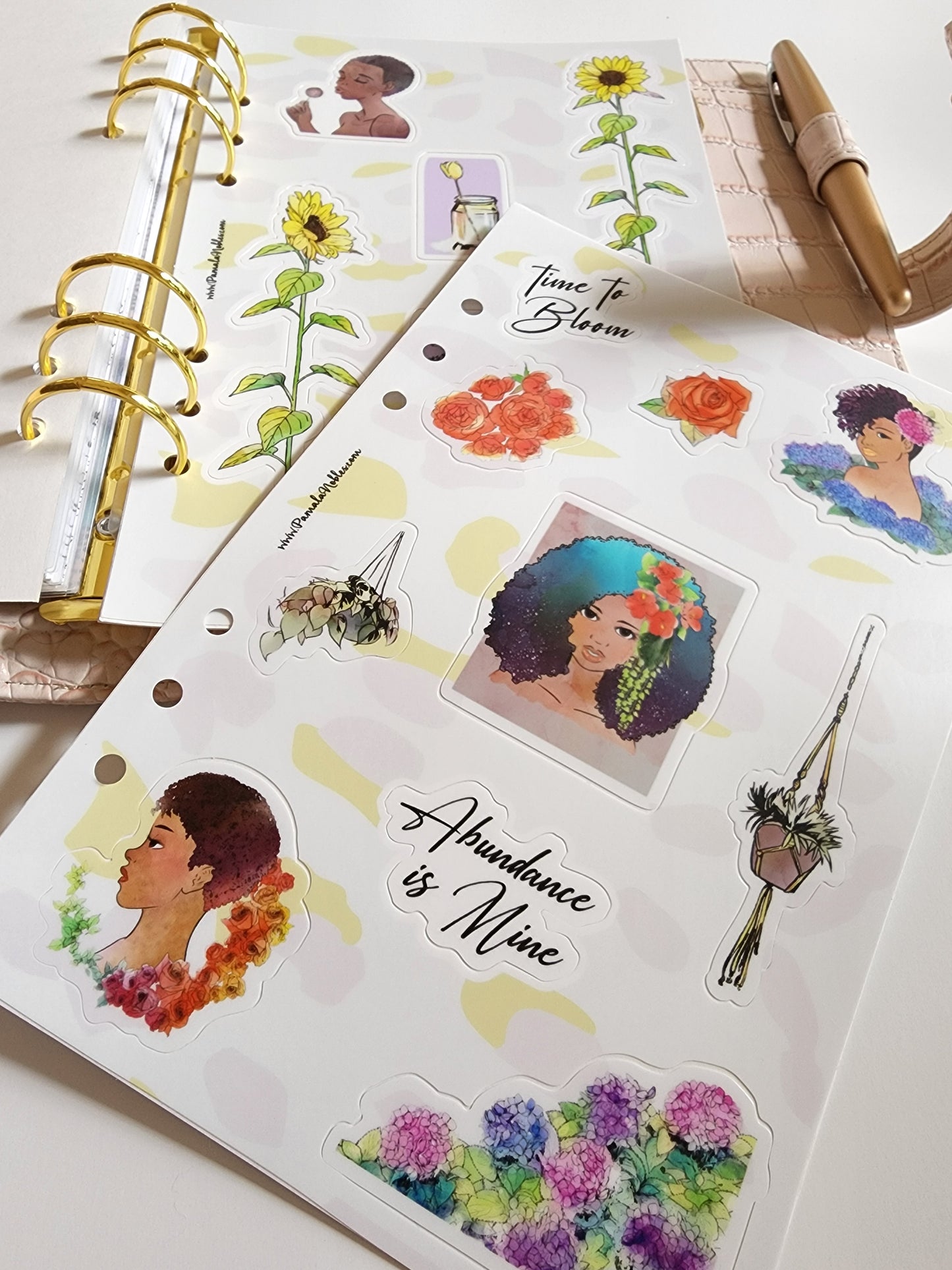 BLOOM Sticker Sheets