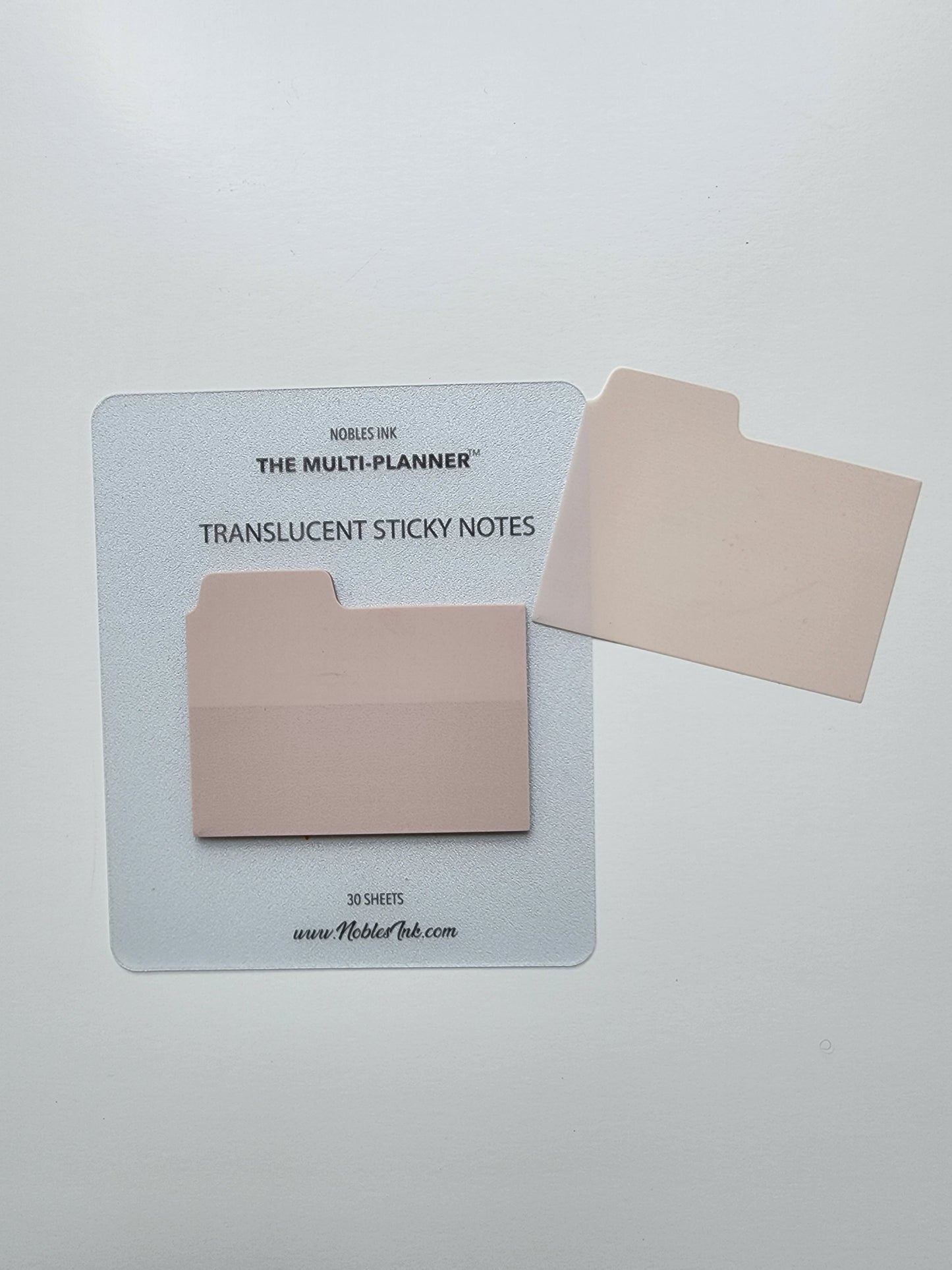 Transparent Sticky Notes - Nude Memo