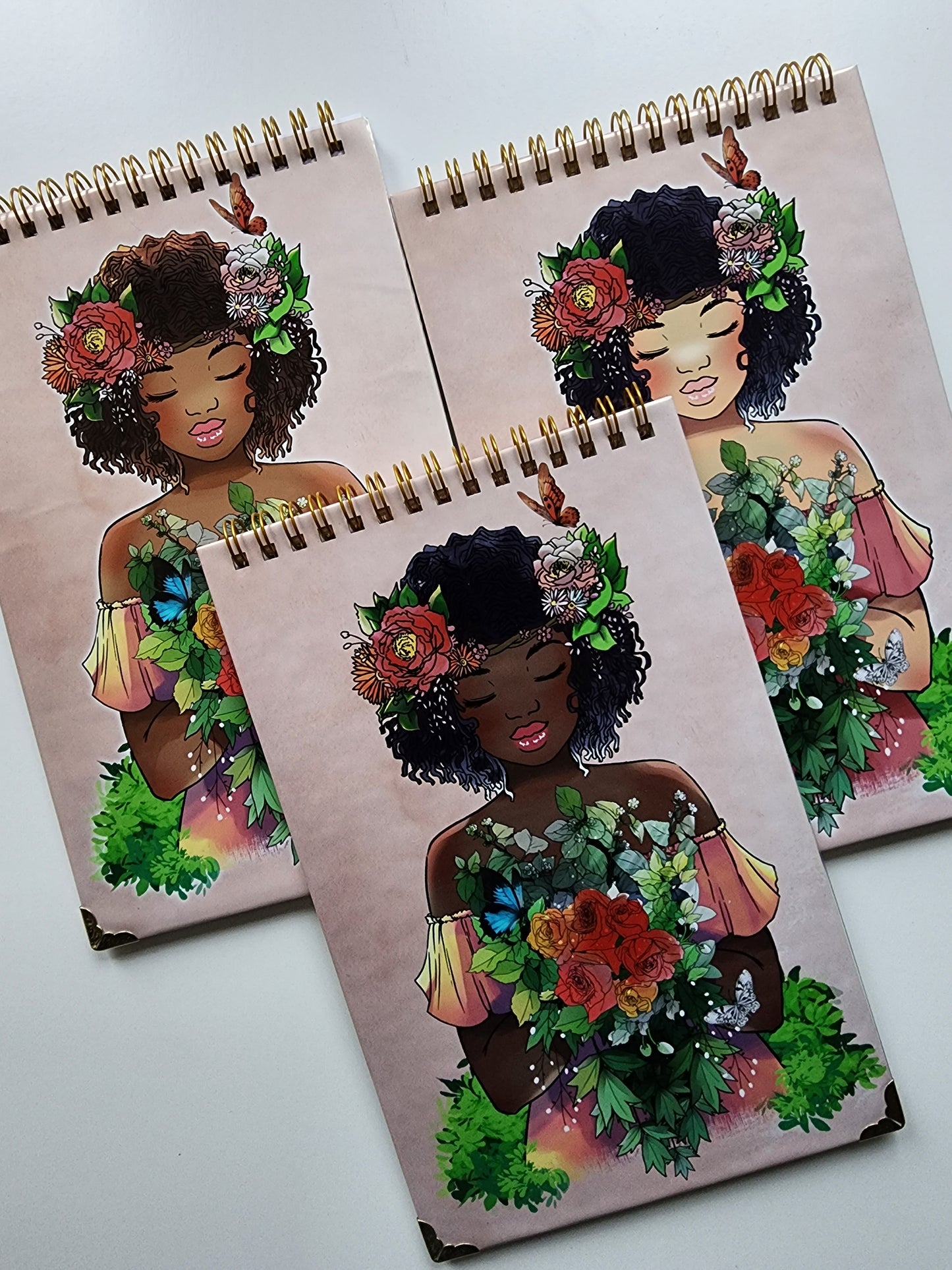 Loc'd Bouquet Memo Pad