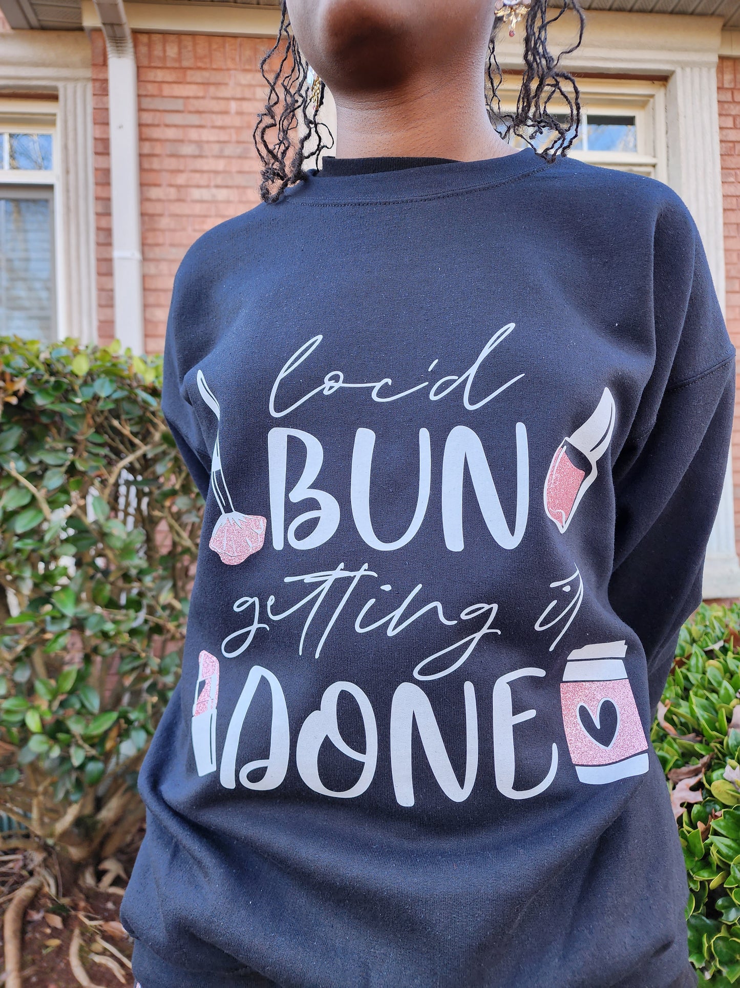 Loc'd Bun Sweatshirt