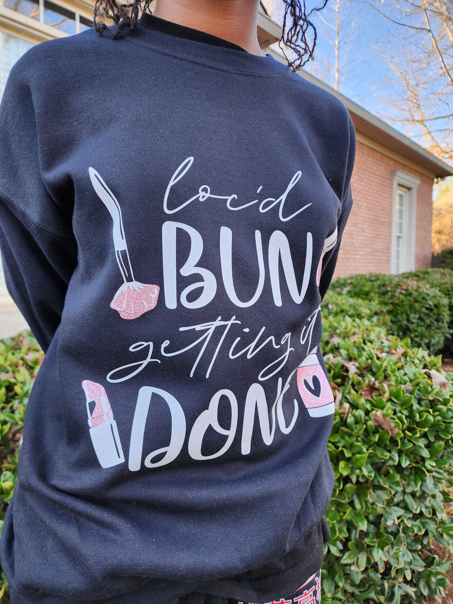 Loc'd Bun Sweatshirt