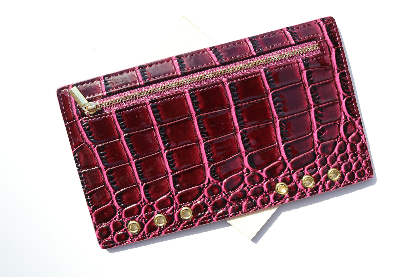 Plum Pencil Pouch