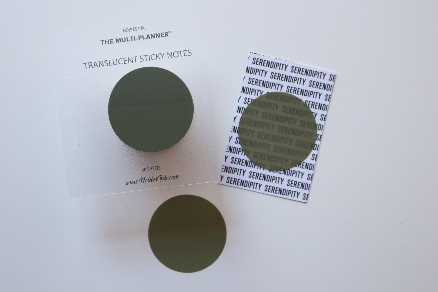 Transparent Sticky Notes: Army